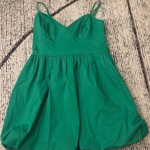 Express Green Mini Dress